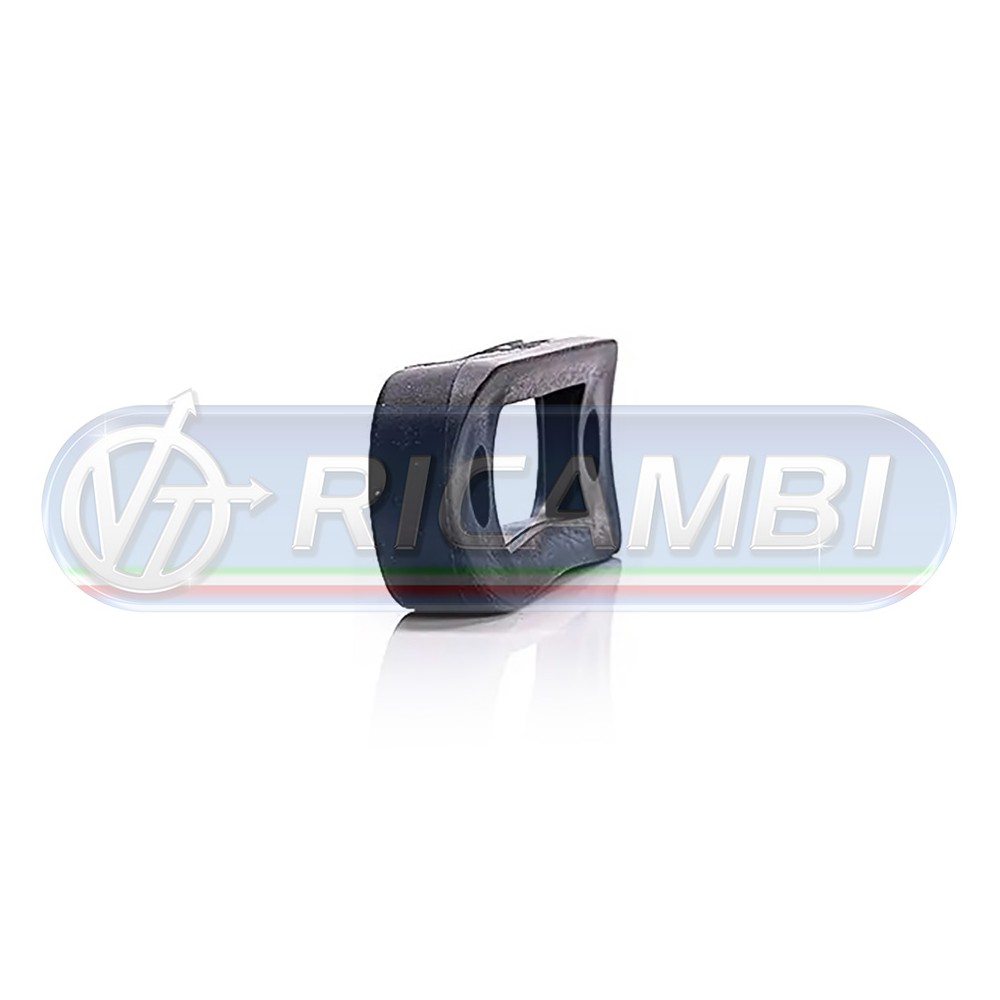 1 - SUPPORTO NERO PER FANALINO INGOMBRO 2 LED X TUBO DIAM. 60