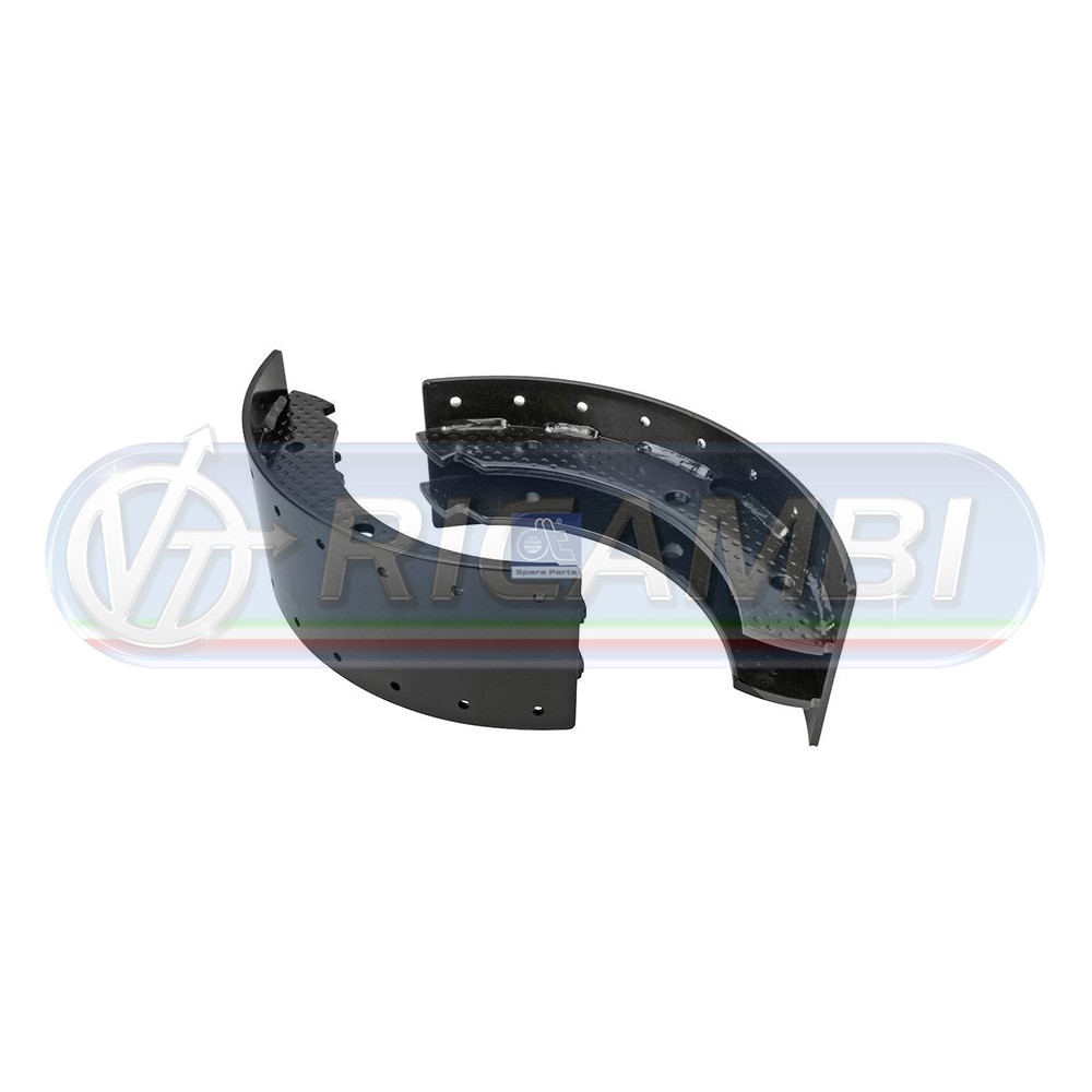 1 - GANASCIA FRENO IN COPPIA FH 12 FH 16 125 MM