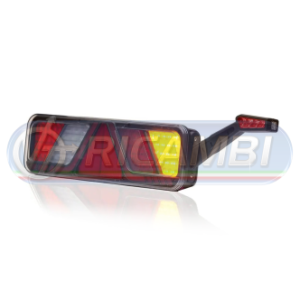 1 - FANALE POST. CANBUS FULL LED 6 FUNZIONI 24V C/CORNETTO DX