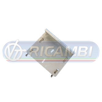 1 - SUPPORTO ZINCATO PER FERMAPORTA STOPPER 190X150X40