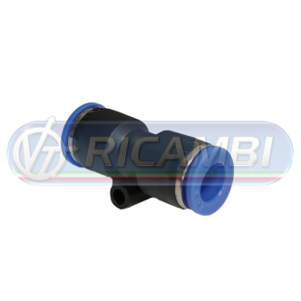 1 - RACCORDO INTERMEDIO RAPIDO DRITTO PLASTICA DIAM.12