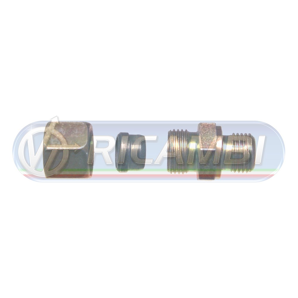 1 - RACCORDO DIRITTO M14x1,5 CILINDRICO DIAM.10