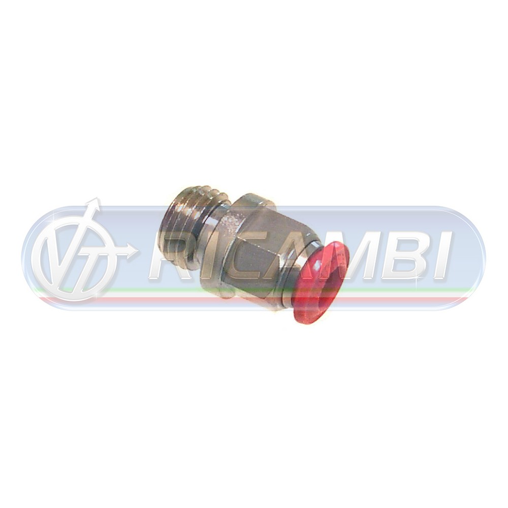 1 - RACCORDO INTERMEDIO RAPIDO DRITTO PLASTICA 1/8M DIAM.10