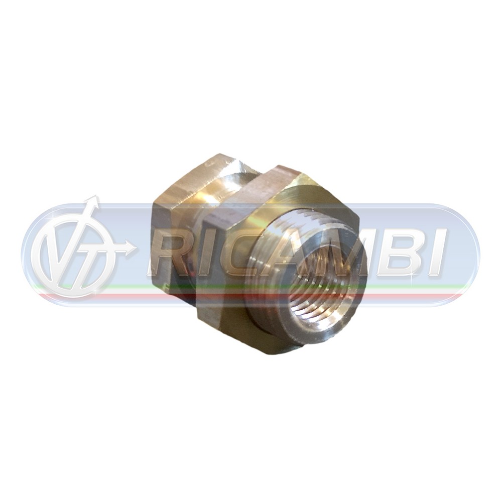 1 - RACCORDO PASSAPARETE FISSO 16x1,5 - 22x1,5