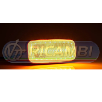 1 - FANALINO INGOMBRO ARANCIO + FRECCIA A LED