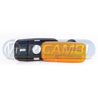 1 - FANALINO INGOMBRO ARANCIO + FRECCIA A LED