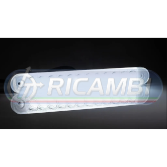 1 - FANALINO INGOMBRO 12 LED BIANCO