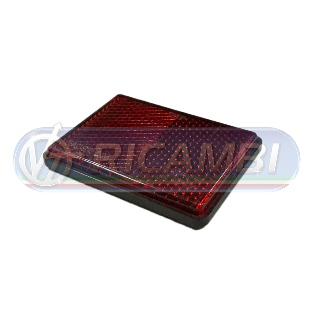 1 - CATADIOTTRO 62X45 ADESIVO ROSSO