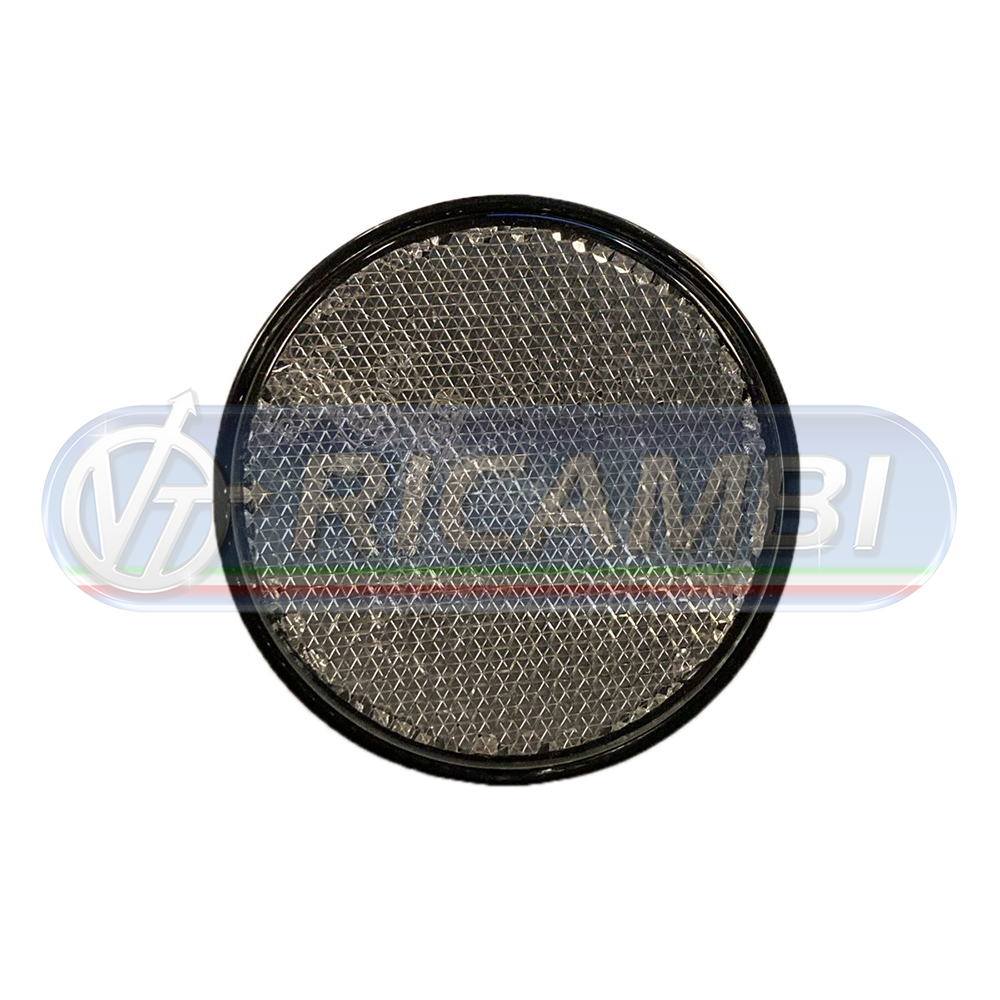 1 - CATADIOTTRO DIAM.60 C/VITE M5 BIANCO