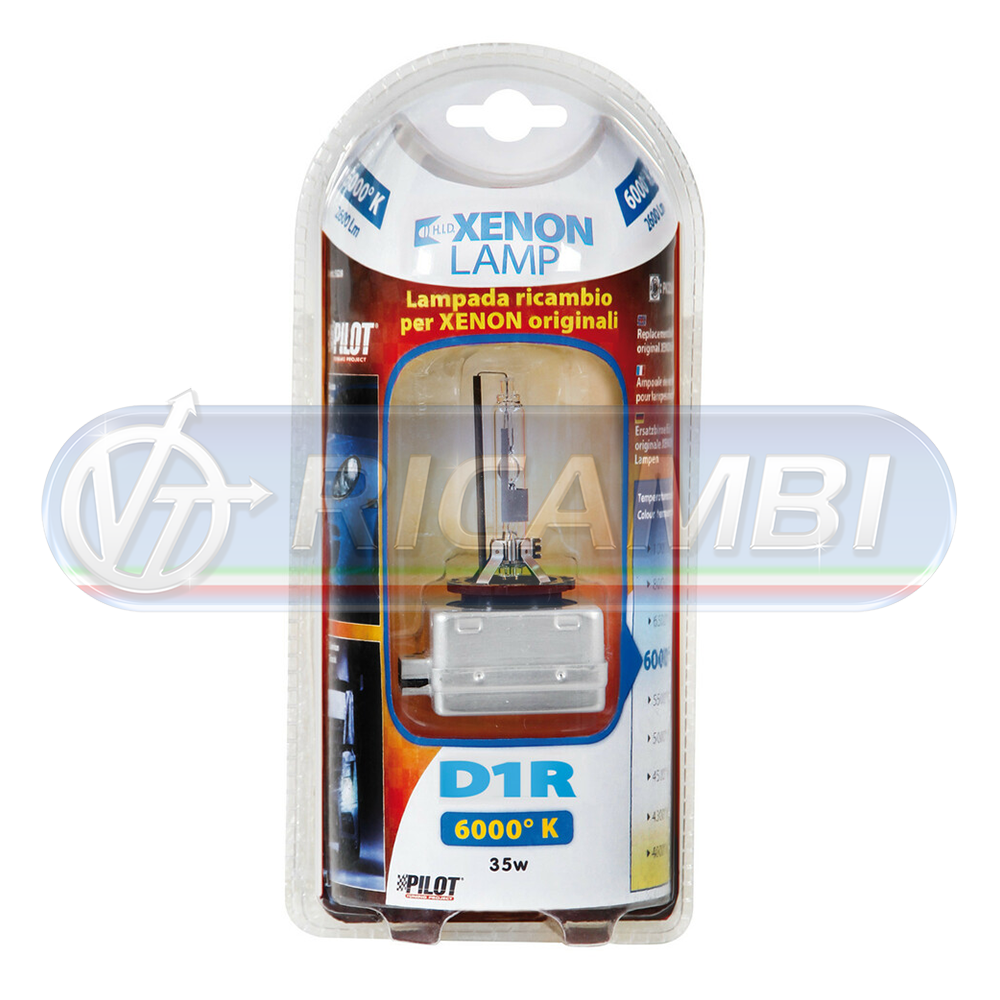 1 - LAMPADA XENON D1R 6000K 35W