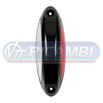 1 - FANALINO INGOMBRO POST. LUXIA 6 LED 24V BIANCA/ROSSA
