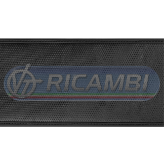 1 - COPRIVOLANTE M 44-46 CM NEOPRENE + SIMILPELLE NERO/NERO