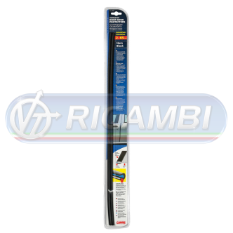1 - PROFILO PARCOLPO PORTIERA NERO L650 COPPIA