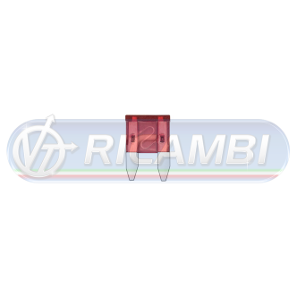 1 - FUSIBILE MINI ROSSO 10A