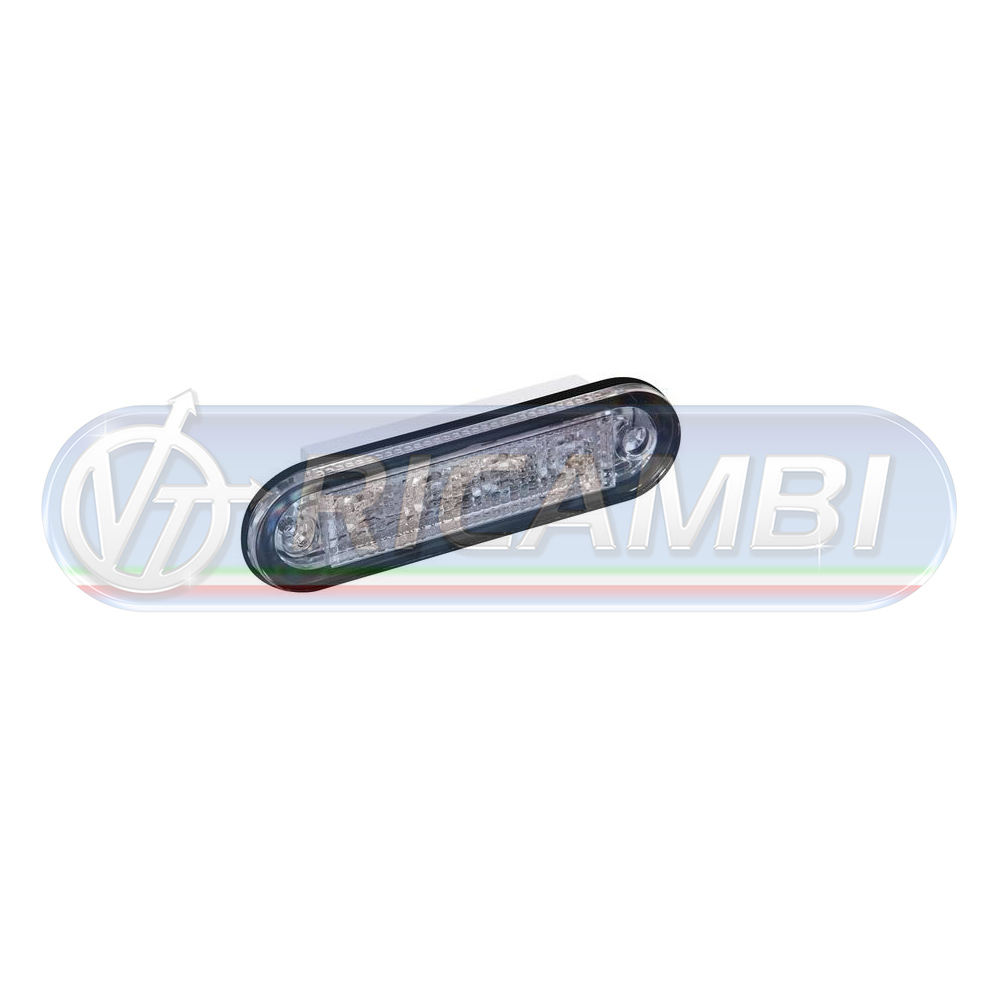 1 - LAMPADA LED A STRICIA DA 4 LED ROSSA 24V
