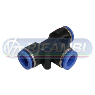 1 - RACCORDO INTERMEDIO RAPIDO TES PLASTICA T12 - T12 - T12