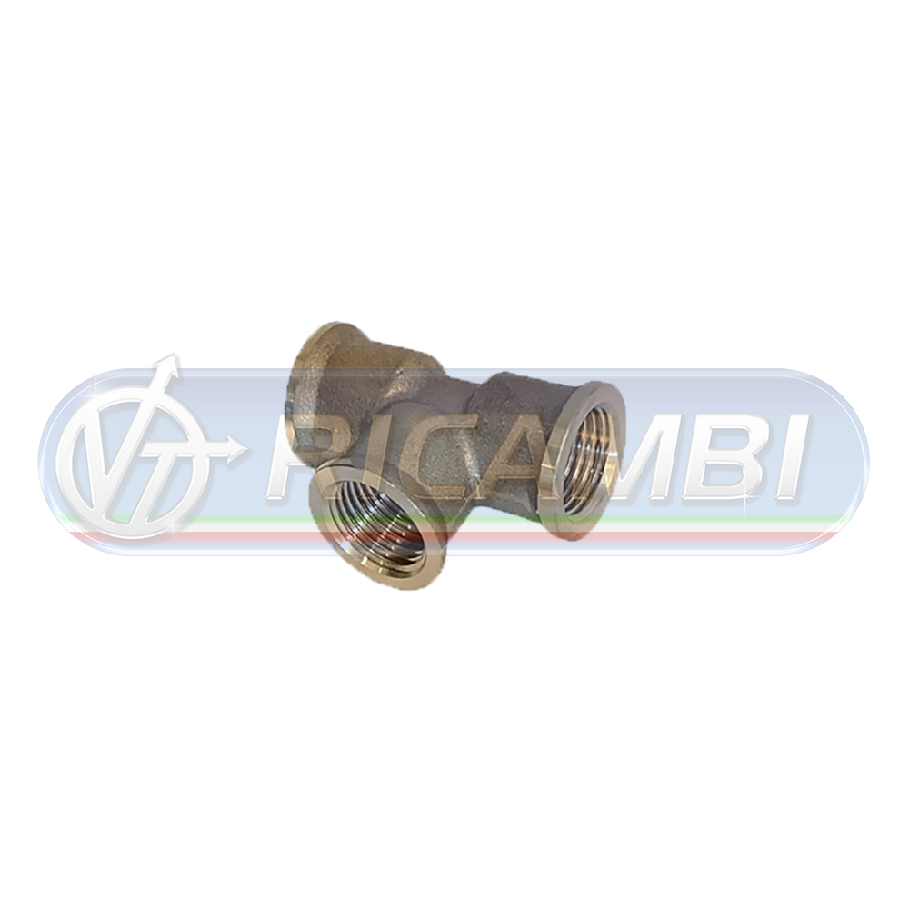 1 - RACCORDO INTERMEDIO TES 2 x M16x1,5 + 1 TIPO RAUFOSS CENTRALE
