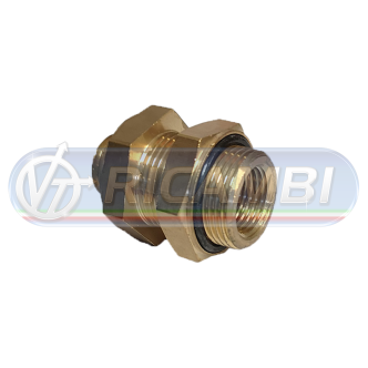 1 - RACCORDO PASSAPARETE M16x1,5 - M22x1,5 - M16X1,5