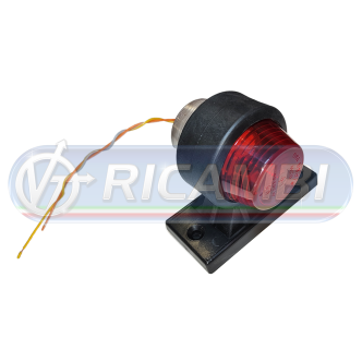 1 - FANALINO INGOMBRO POST. BA15S STAFFA CORTA DX/SX