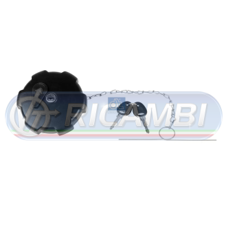 1 - TAPPO SERBATOIO GASOLIO C/CHIAVE A BAIONETTA FH 1-2-3-4