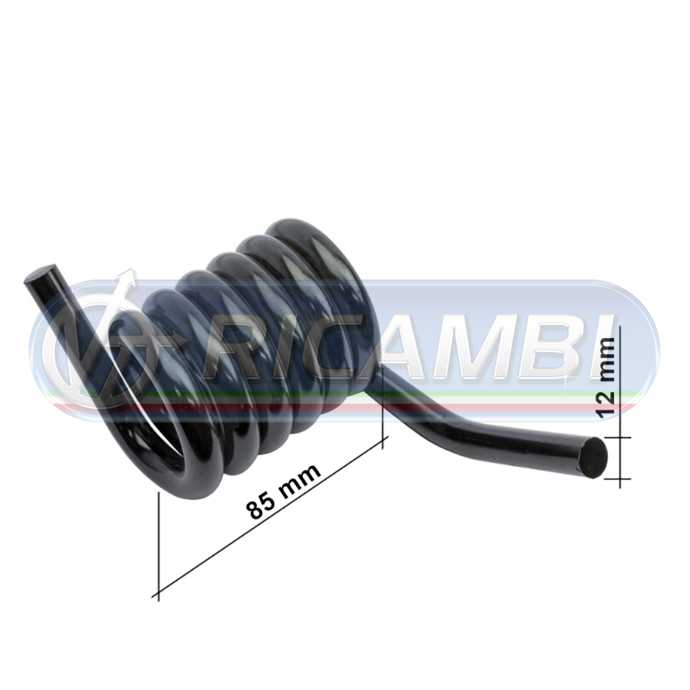 1 - MOLLA TORSIONE SPONDA DHOLLANDIA DX DIAM. 12X85