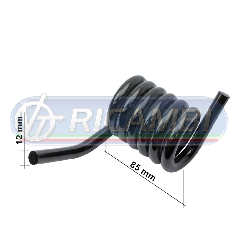 1 - MOLLA TORSIONE SPONDA DHOLLANDIA SX DIAM. 12X85