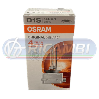 1 - LAMPADA XENON D1S 4150K 35W OSRAM