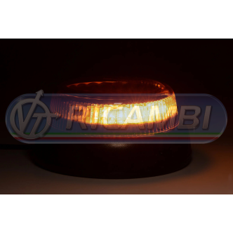 1 - LAMPADA ROTANTE LED MAGNETICA BASSA C/ACCENDISIGARI
