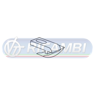 1 - SET GANCI TENDA SCORREVOLI PER BINARIO "Y"  SOFFITTO CNF 25PZ