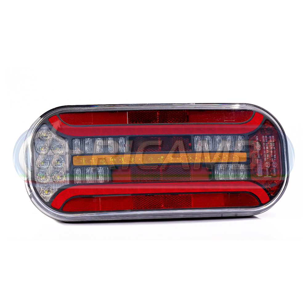 1 - FANALE POST. FULL LED 6 FUNZIONI 12-36V C/RETROMARCIA DX C/CONNETTORE