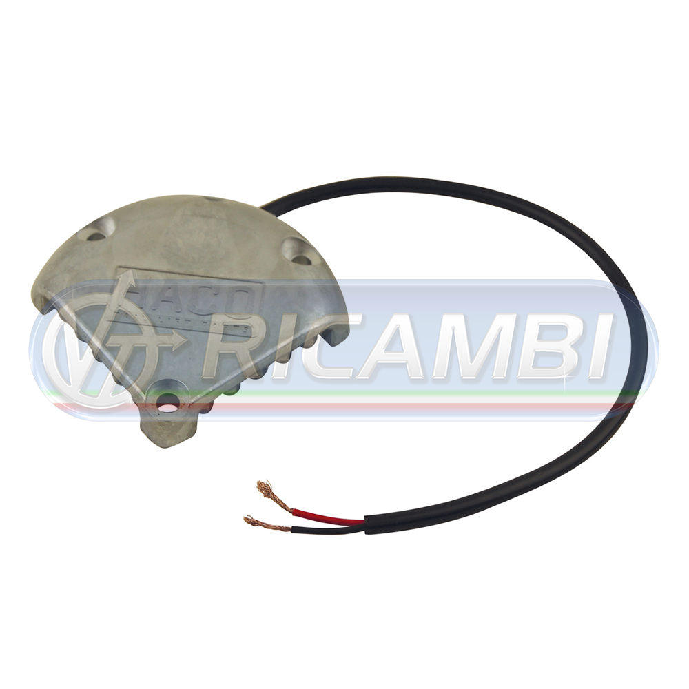 1 - LAMPEGGIANTE SPONDA SINGOLO 12/24V LED ANTEO