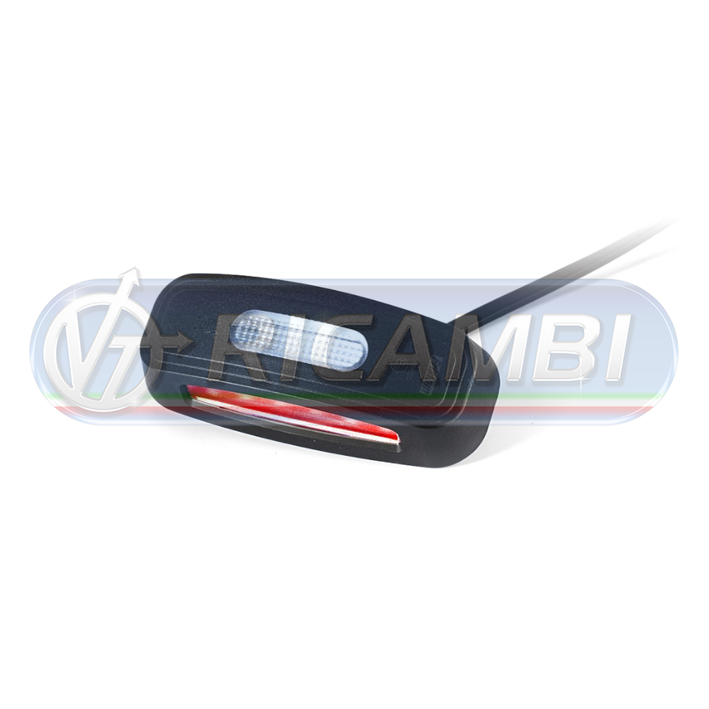 1 - FANALINO INGOMBRO POST. 16 LED 12/24V CORTO S/STAFFA DX/SX