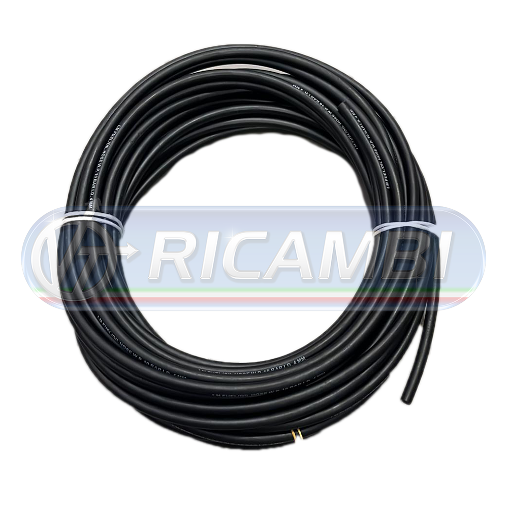 1 - TUBO UNIVERSALE DIAM. INT. 4 mm AL METRO (TERGI/CARBURANTE/OLIO)