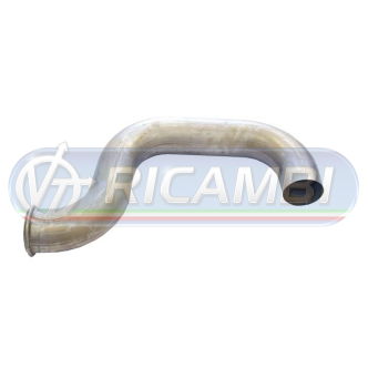 1 - TUBO SCARICO SOTTOTELAIO PER SILENZIATORE FH 1 020