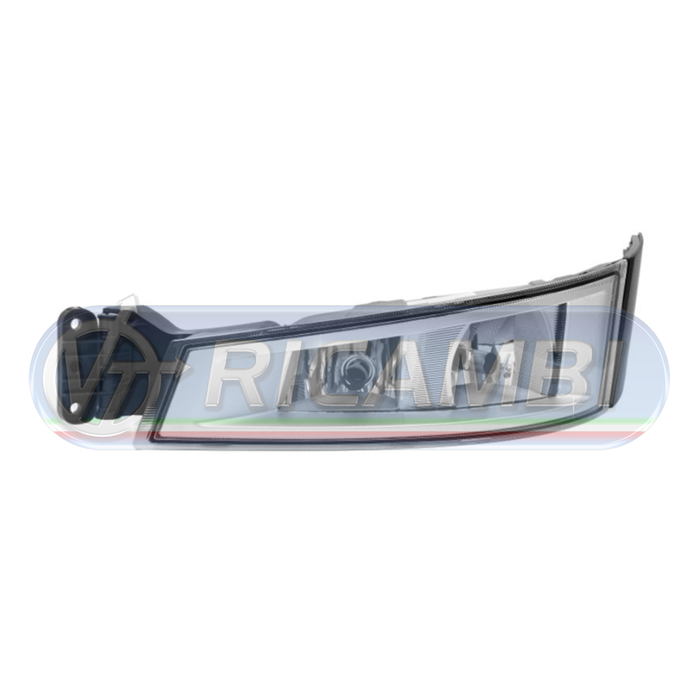 1 - FANALE ANTERIORE FENDINEBBIA 2 LUCI H7 FH 4 SX CROMATO
