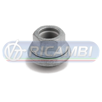 1 - DADO COLONNETTA 7/8'' X 14 UNF 32MM CERCHIO IN LEGA CORTO ALCOA