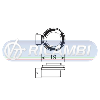 1 - LAMPADINA H11 24V 70W