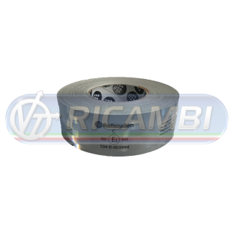 1 - NASTRO RIFLETTENTE BIANCO AL METRO 50MM