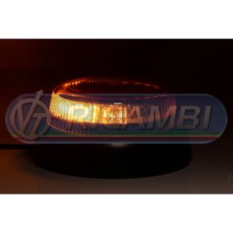 1 - LAMPADA ROTANTE LED A VITI BASSA C/CAVO 1,5 MT