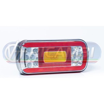 1 - FANALE POST. FULL LED 6 FUNZIONI 12-36V DX C/RETROMARCIA