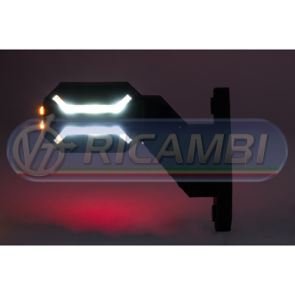 1 - FANALINO INGOMBRO POST. LED A STRISCIA 12/24V MEDIO DX