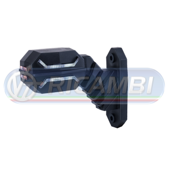 1 - FANALINO INGOMBRO POST. LED A STRISCIA 12/24V MEDIO DX
