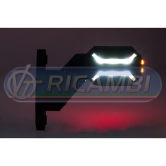 1 - FANALINO INGOMBRO POST. LED A STRISCIA 12/24V MEDIO SX