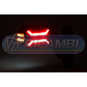 1 - FANALINO INGOMBRO POST. LED A STRISCIA 12/24V MEDIO SX