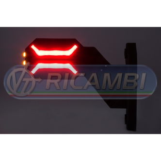 1 - FANALINO INGOMBRO POST. LED A STRISCIA 12/24V MEDIO SX