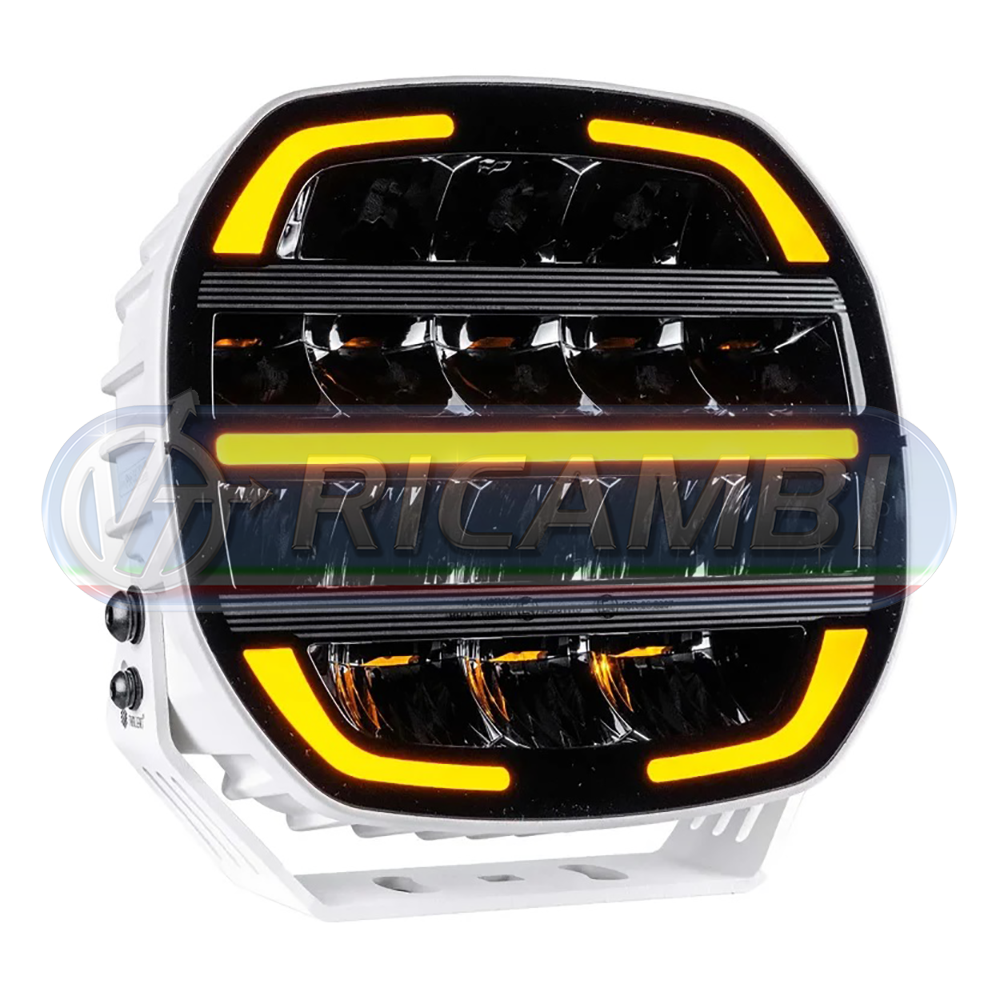 1 - FARETTO LED DARKLOOK BIANCO 16000 LUMEN
