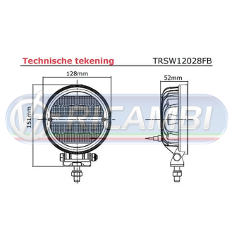 1 - FARETTO LED RFT TONDO 2272 LUMEN