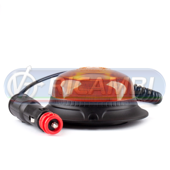 1 - LAMPADA ROTANTE LED MAGNETICA BASSA
