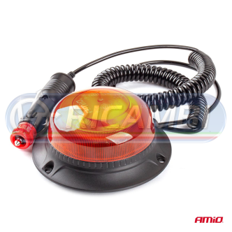 1 - LAMPADA ROTANTE LED MAGNETICA BASSA