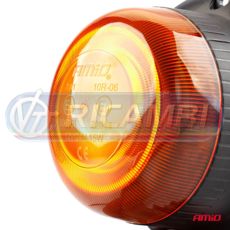 1 - LAMPADA ROTANTE LED MAGNETICA BASSA